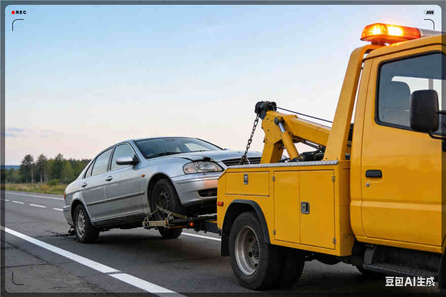 井陉矿拖车救援电话【案例】